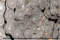 Motorcycle Chain Maintenance Important for Maintaining Performance