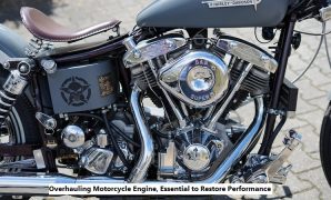 Overhauling Motorcycle Engine
